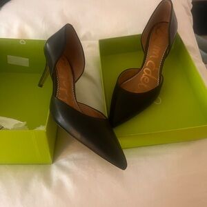 Sam Edelman Sexy Black Pointed Toe Heels Size 9! Never Worn Out!